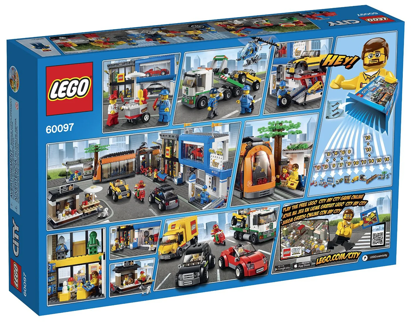 LEGO® City 60097 Piazza della città - vue 3