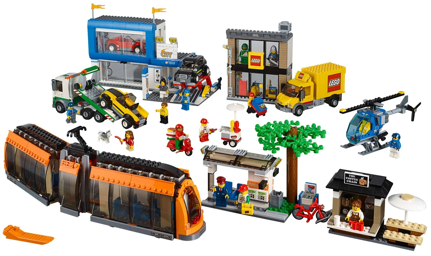 LEGO® City 60097 Piazza della città - vue 4
