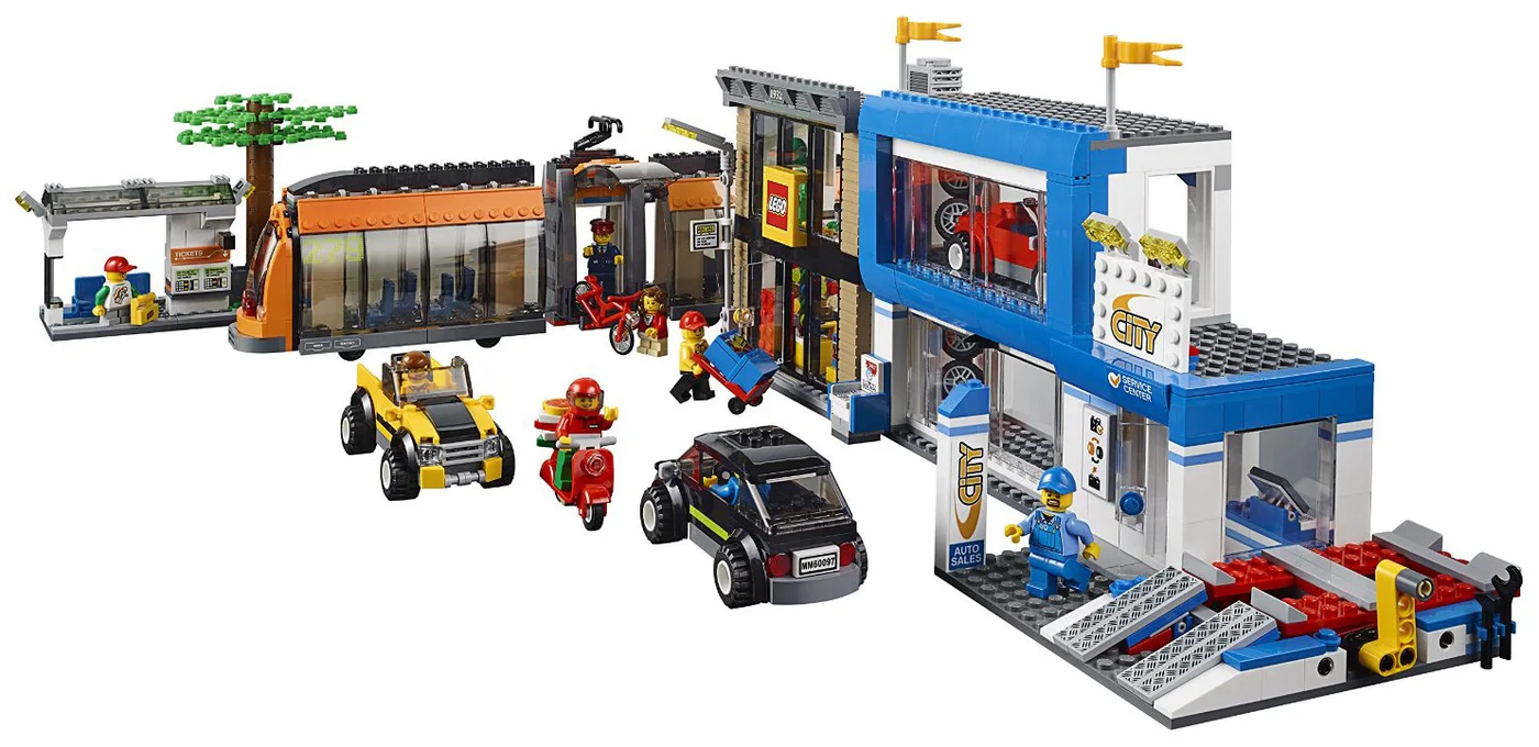LEGO® City 60097 Piazza della città - vue 5