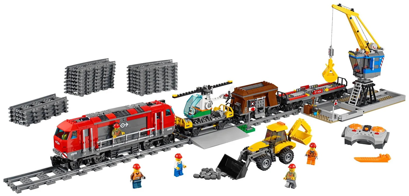 LEGO® City 60098 Treno trasporto pesante - vue 3