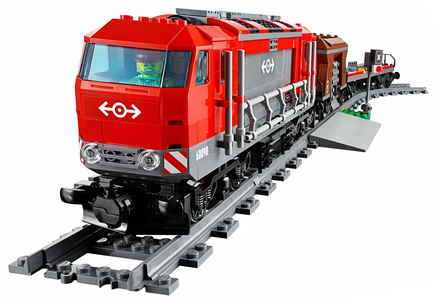 LEGO® City 60098 Treno trasporto pesante - vue 4