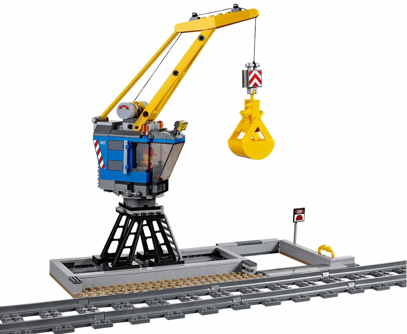 LEGO® City 60098 Treno trasporto pesante - vue 7