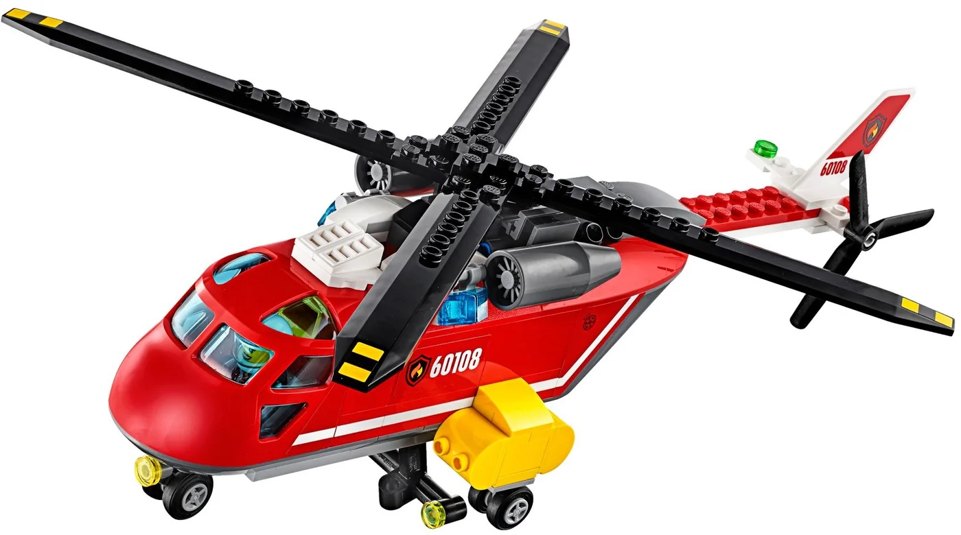 LEGO® City 60108 Unità di intervento dei pompieri - vue 7