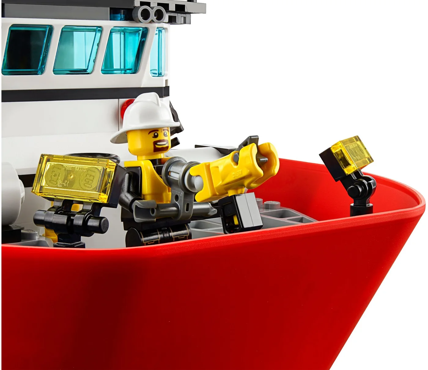 LEGO® City 60109 Barca dei pompieri - vue 9