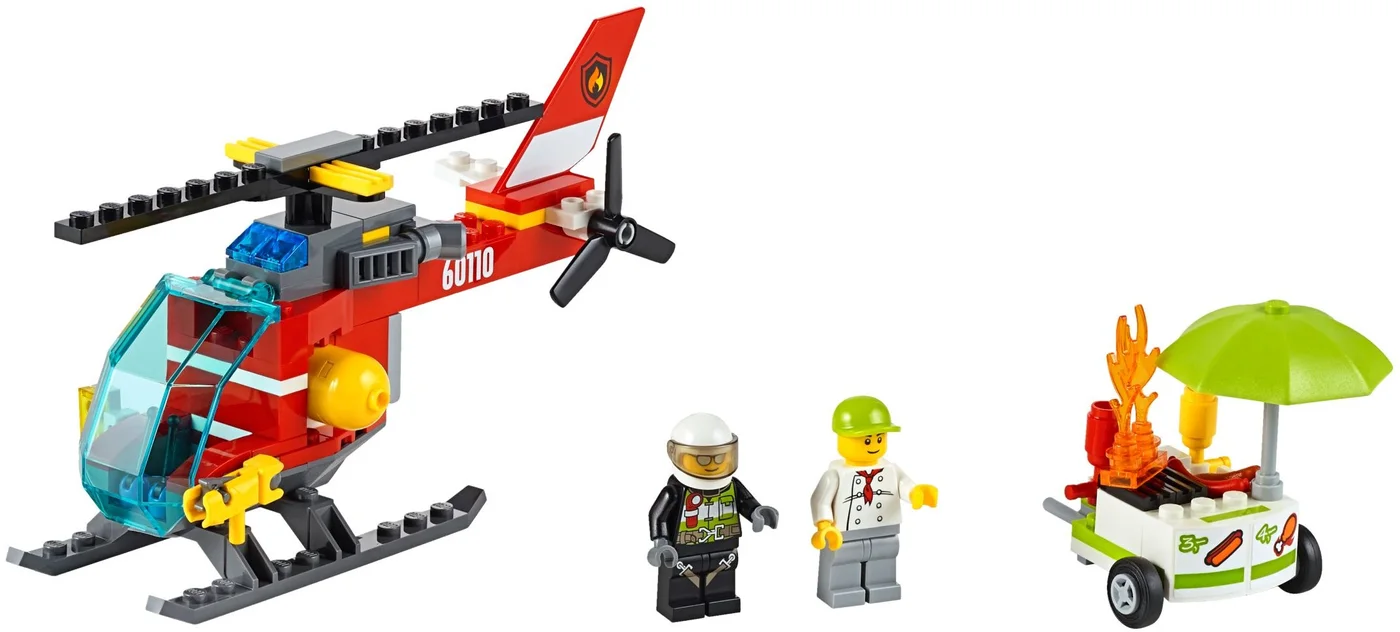 LEGO® City 60110 Caserma dei pompieri - vue 9