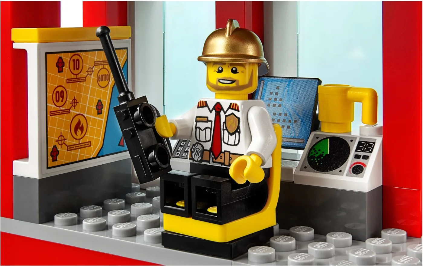 LEGO® City 60110 Caserma dei pompieri - vue 13