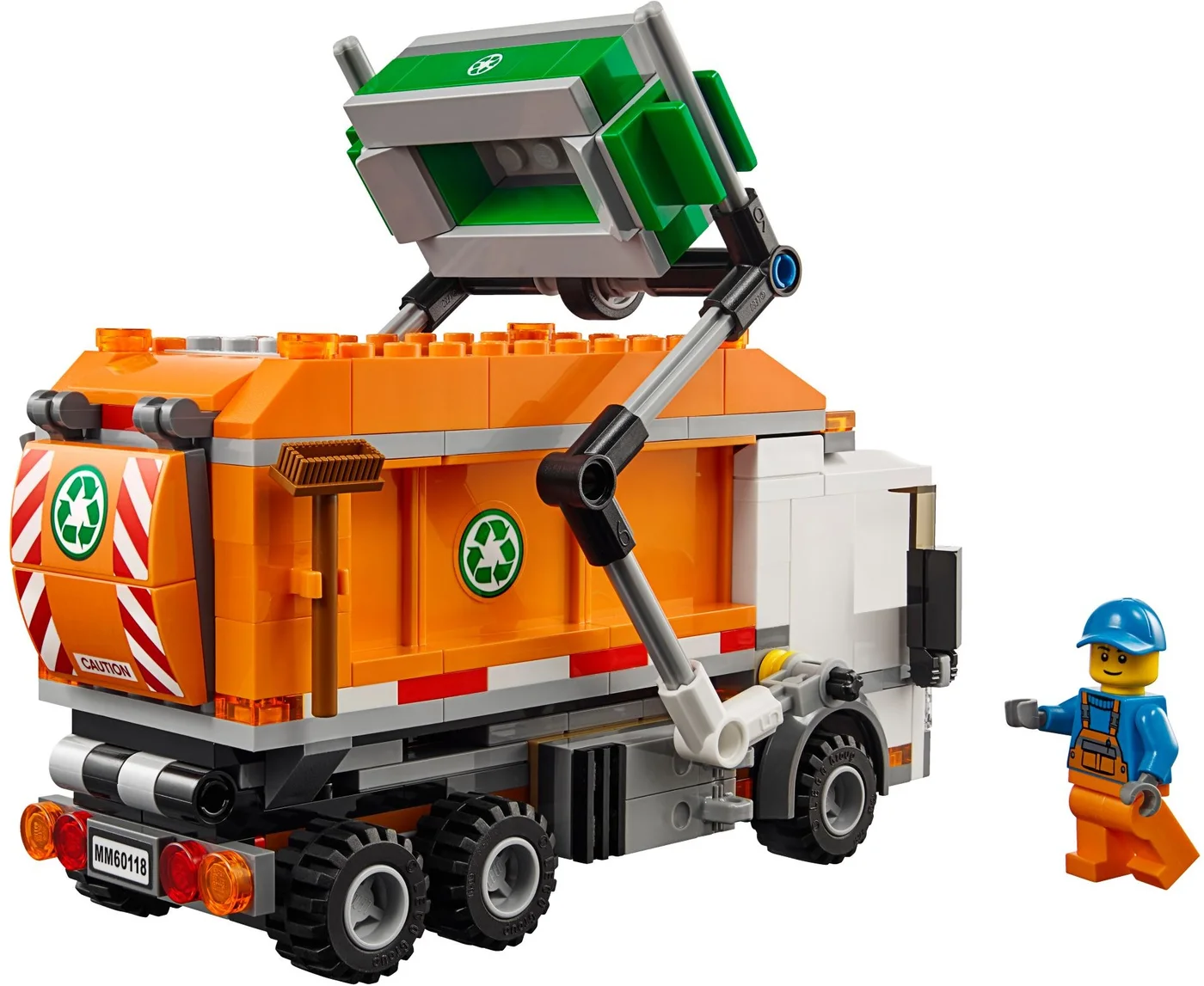 LEGO® City 60118 Camion della spazzatura - vue 5