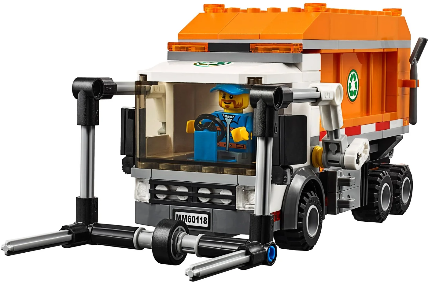 LEGO® City 60118 Camion della spazzatura - vue 7
