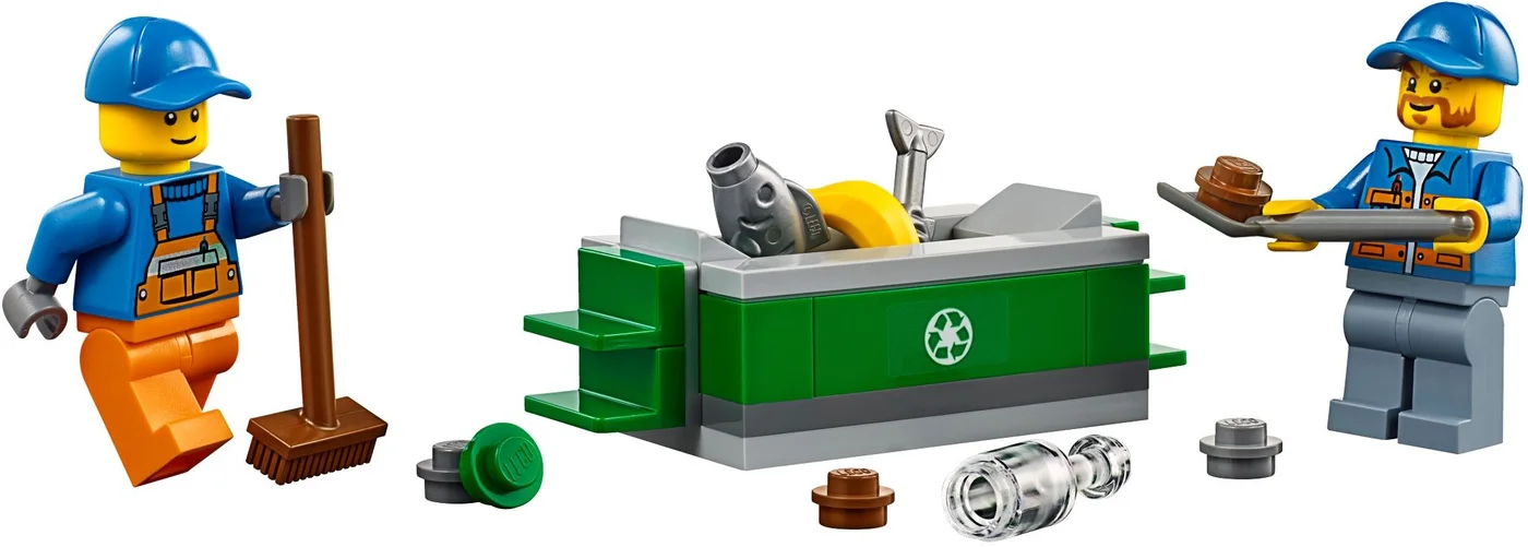 LEGO® City 60118 Camion della spazzatura - vue 8