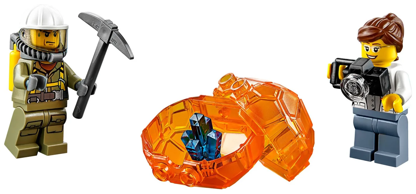 LEGO® City 60120 Set introduttivo Vulcano - vue 5