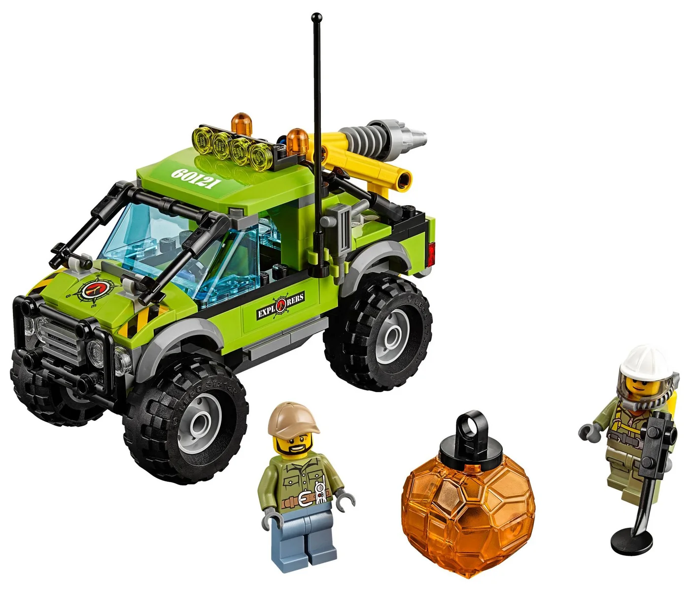 LEGO® City 60121 Camion esplorazione vulcano - vue 3