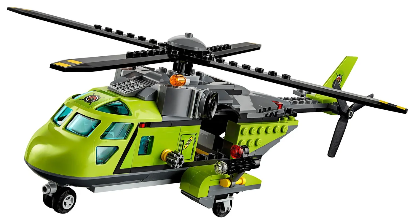 LEGO® City 60123 Elicottero rifornimenti vulcano - vue 4