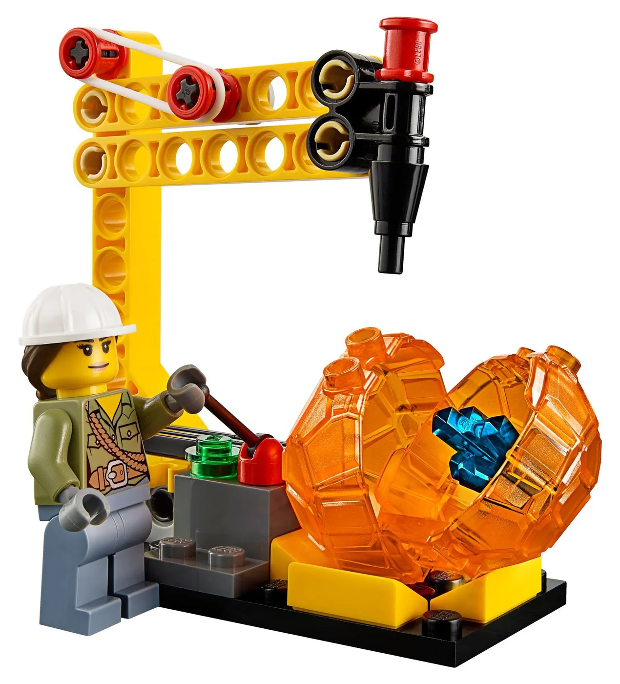 LEGO® City 60123 Elicottero rifornimenti vulcano - vue 8