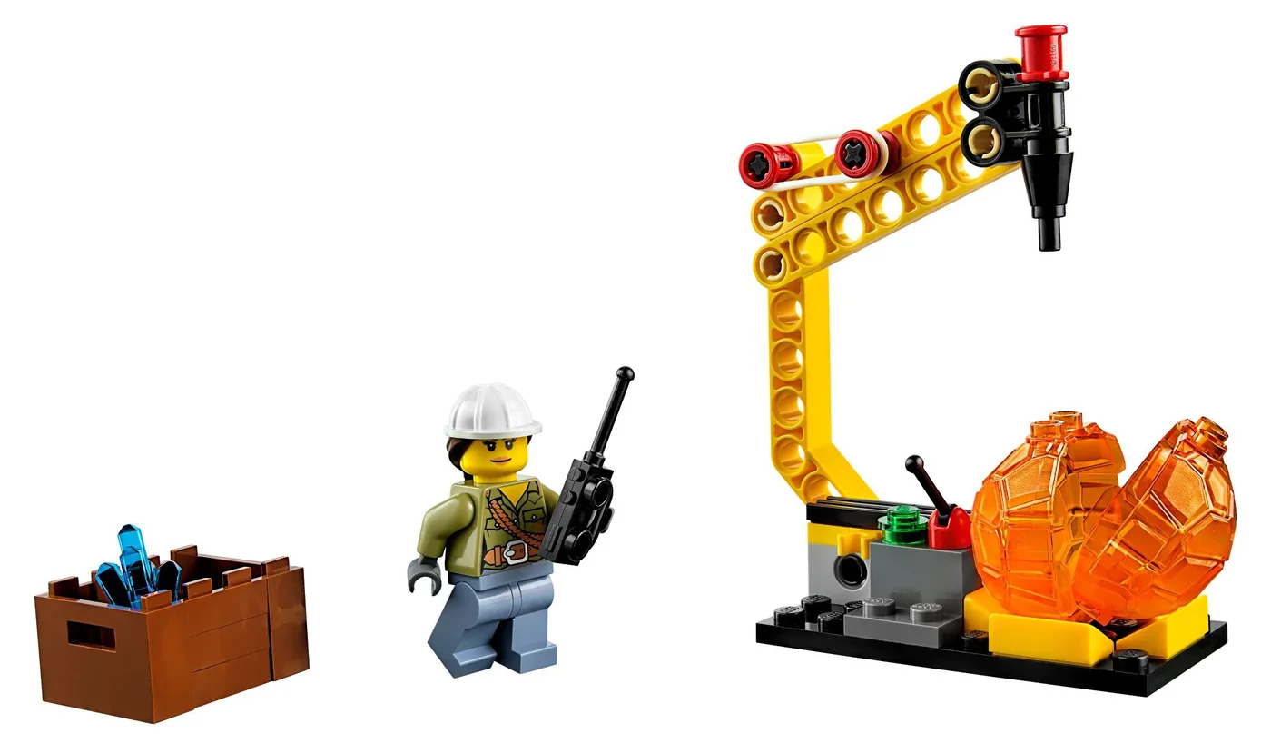 LEGO® City 60123 Elicottero rifornimenti vulcano - vue 9