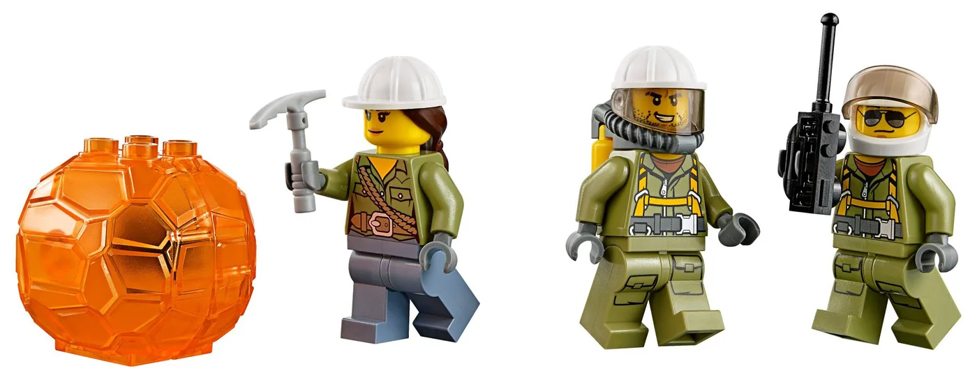 LEGO® City 60123 Elicottero rifornimenti vulcano - vue 10