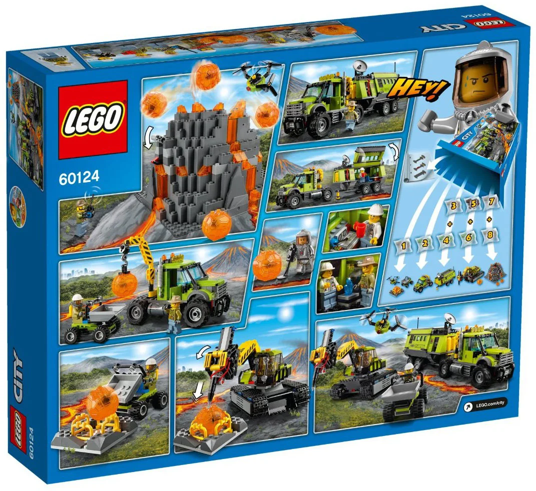 LEGO® City 60124 Base esplorazione vulcano - vue 2