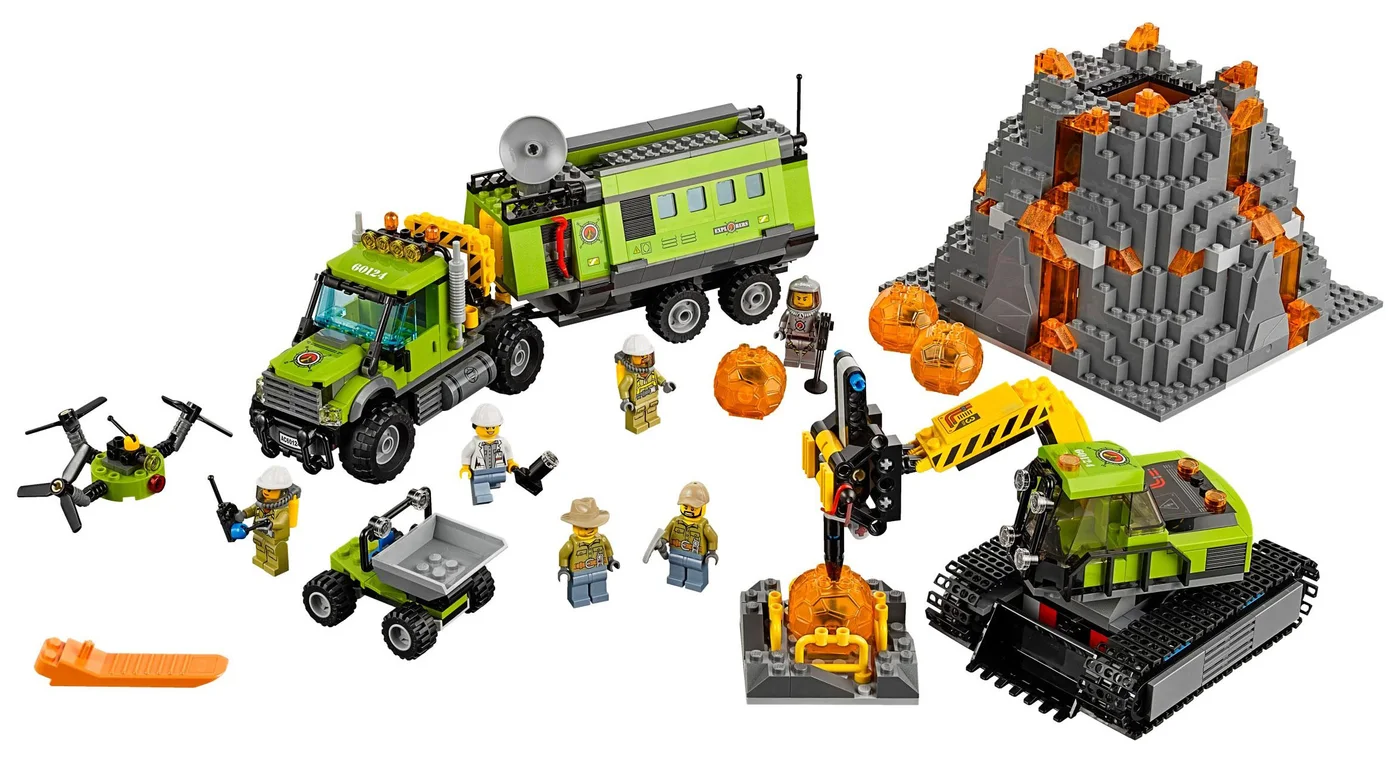 LEGO® City 60124 Base esplorazione vulcano - vue 3