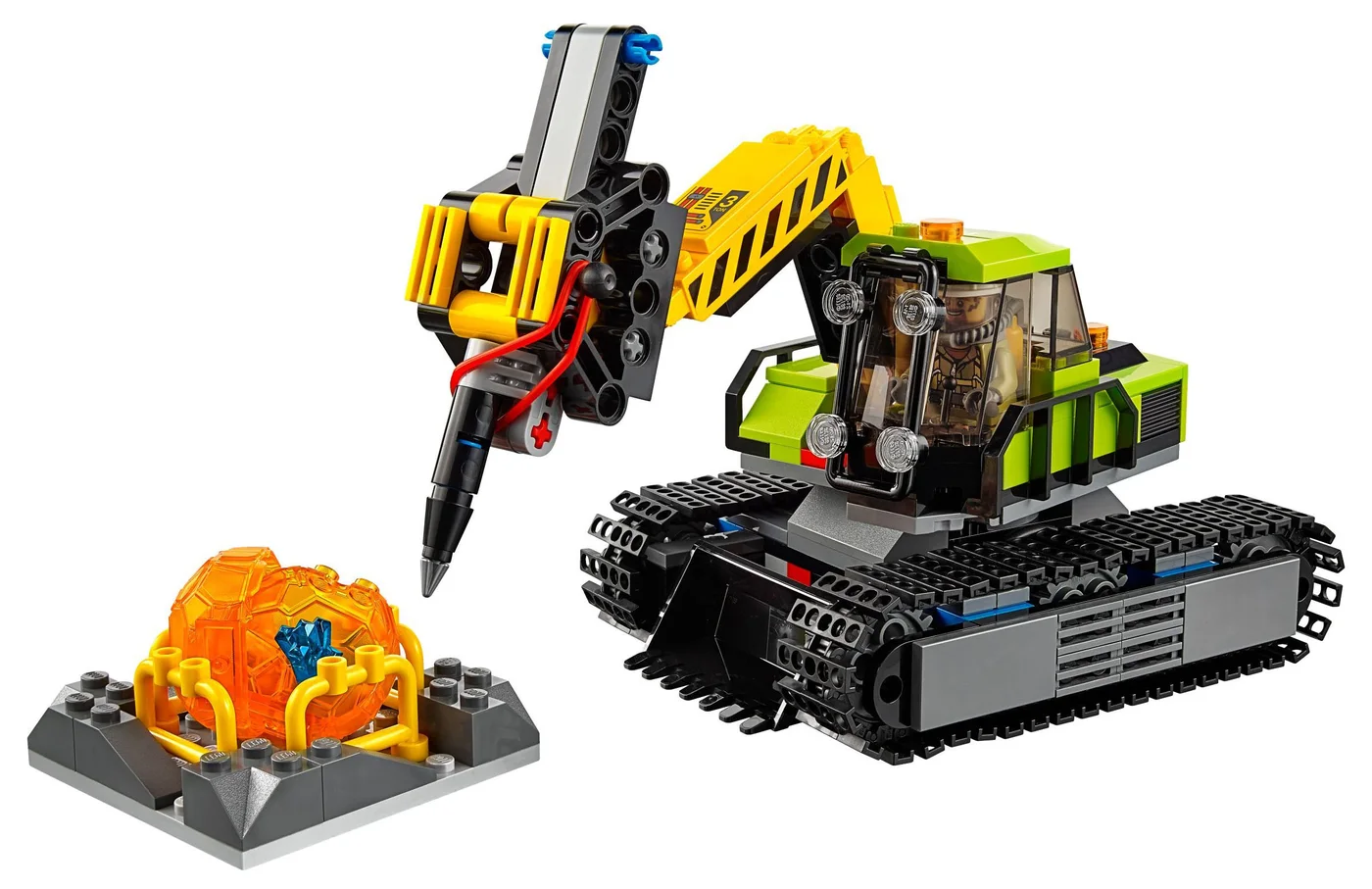 LEGO® City 60124 Base esplorazione vulcano - vue 6
