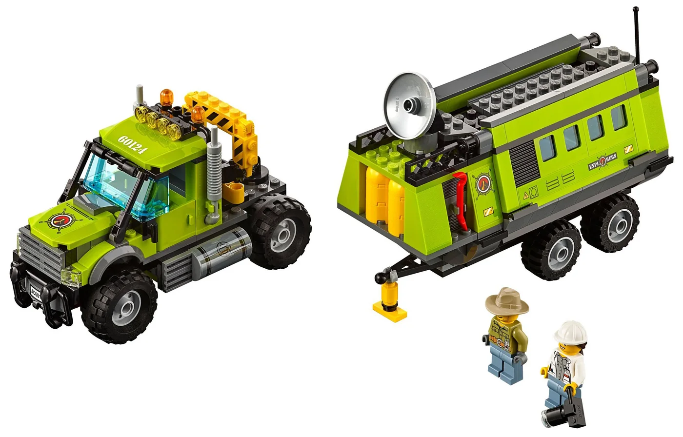 LEGO® City 60124 Base esplorazione vulcano - vue 9
