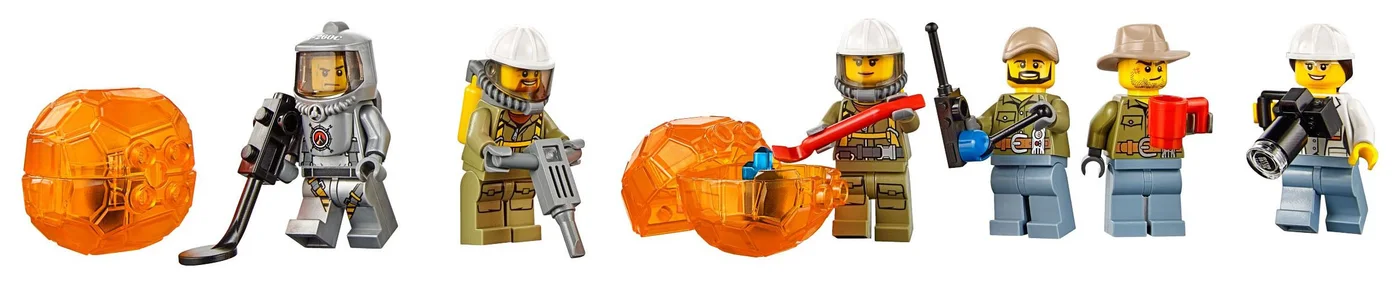 LEGO® City 60124 Base esplorazione vulcano - vue 12