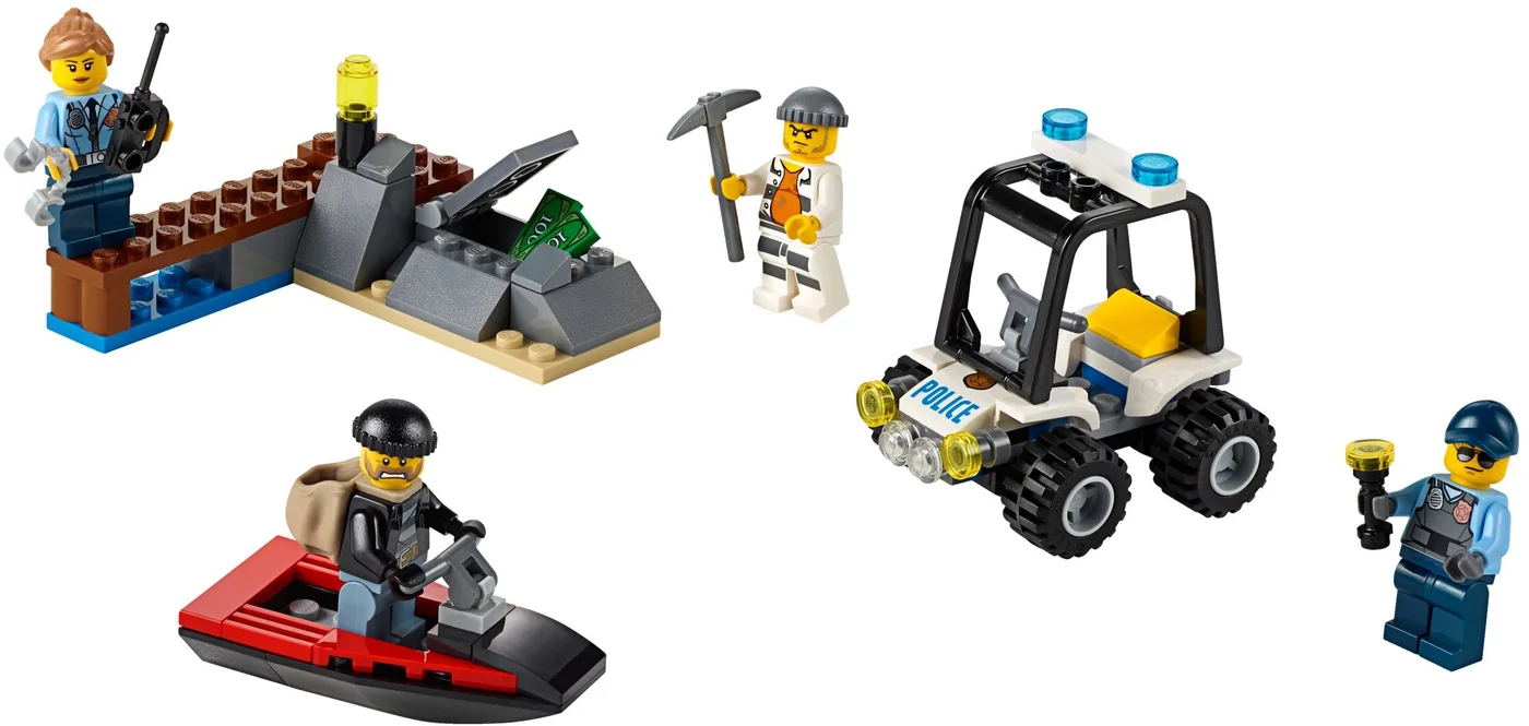 LEGO® City 60127 Set introduttivo Isola della Prigione - vue 3