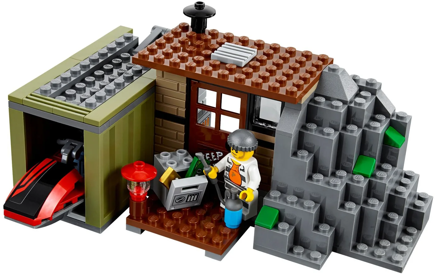 LEGO® City 60131 Isola dei ladri - vue 5