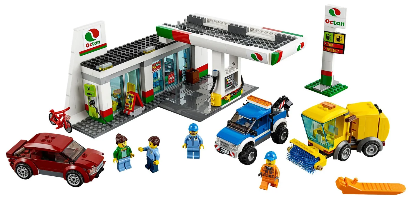 LEGO® City 60132 Stazione di servizio - vue 3