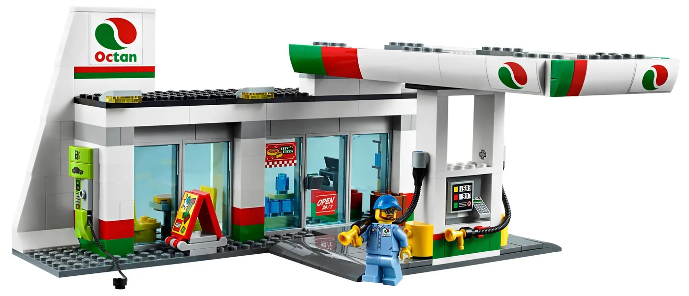 LEGO® City 60132 Stazione di servizio - vue 4