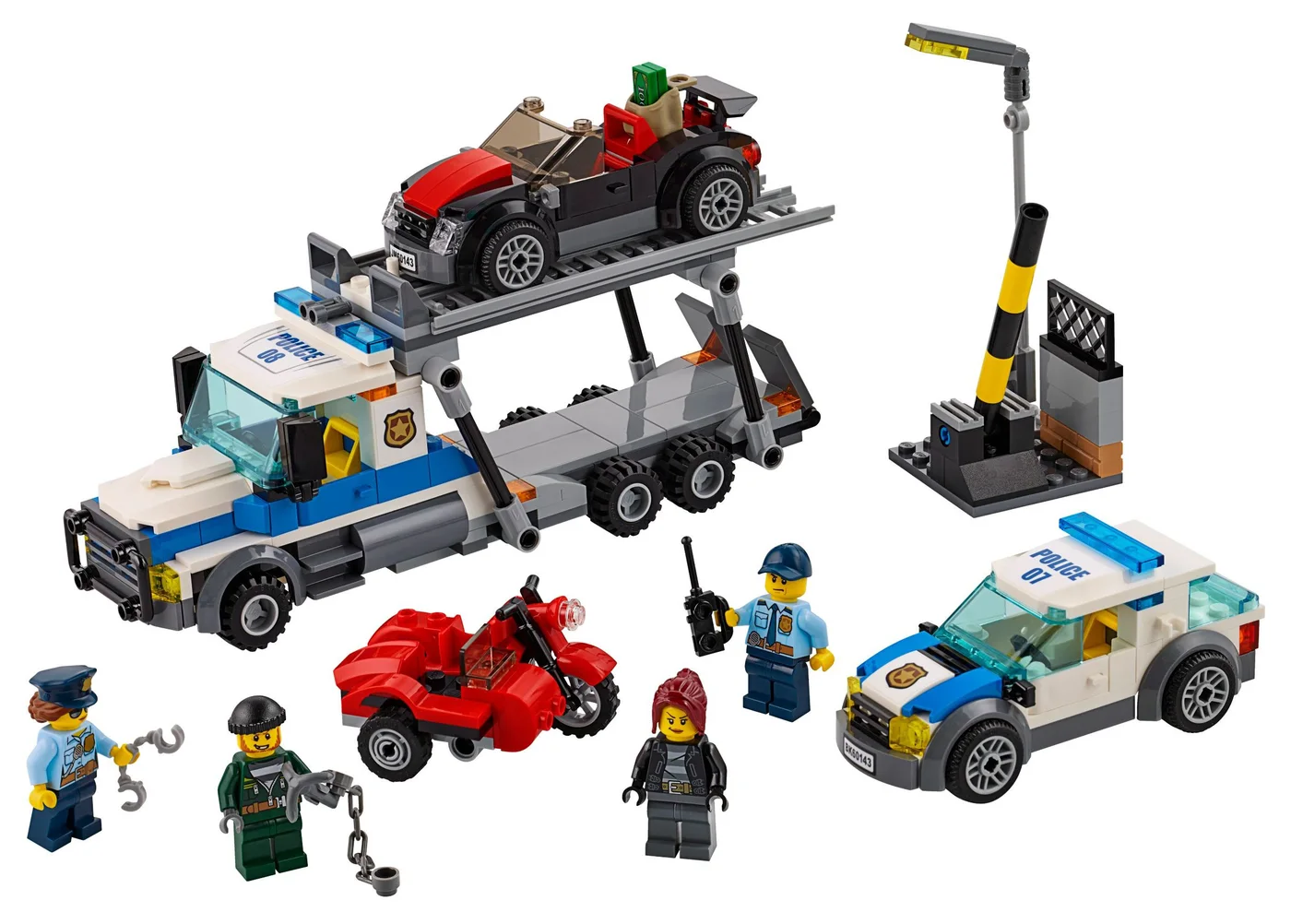 LEGO® City 60143 Rapina al trasporto auto - vue 2