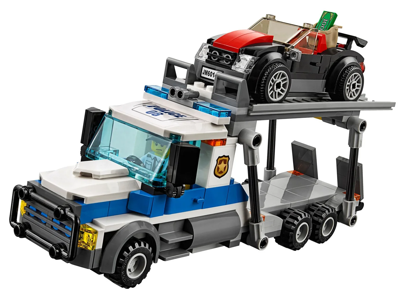 LEGO® City 60143 Rapina al trasporto auto - vue 3