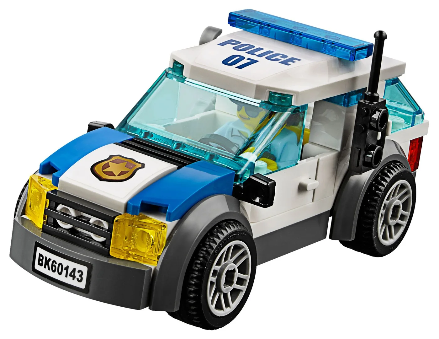 LEGO® City 60143 Rapina al trasporto auto - vue 6