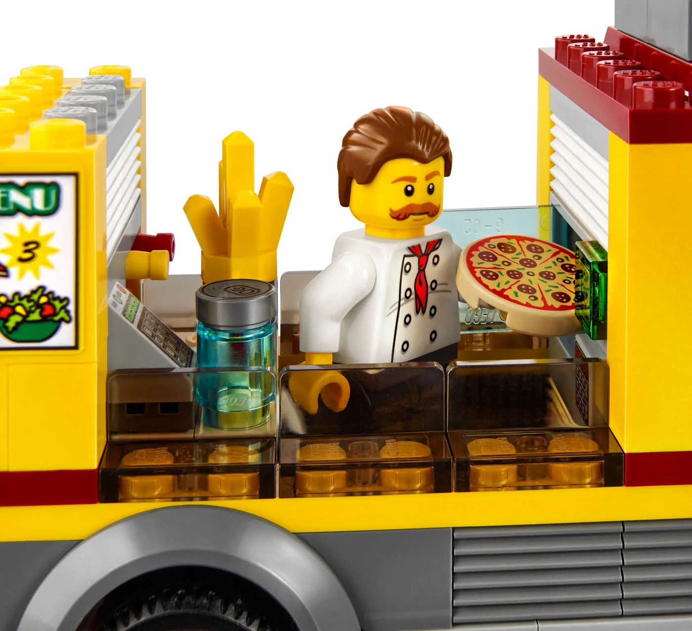 LEGO® City 60150 Furgone della pizza - vue 5