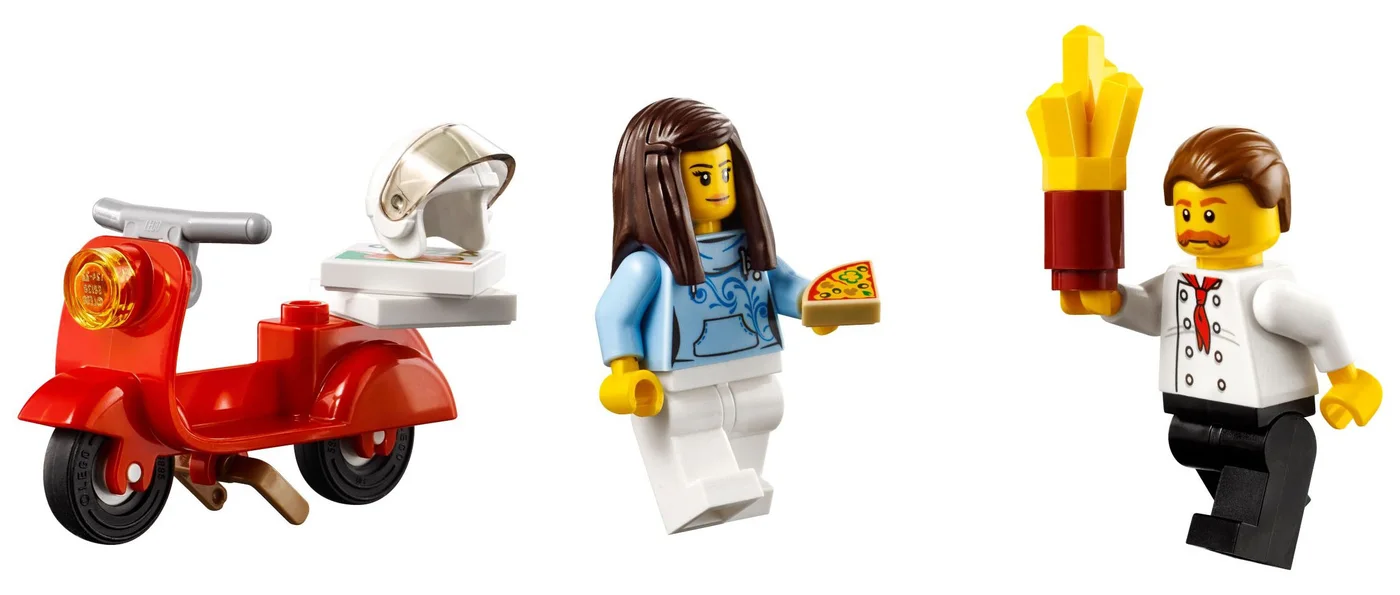 LEGO® City 60150 Furgone della pizza - vue 7