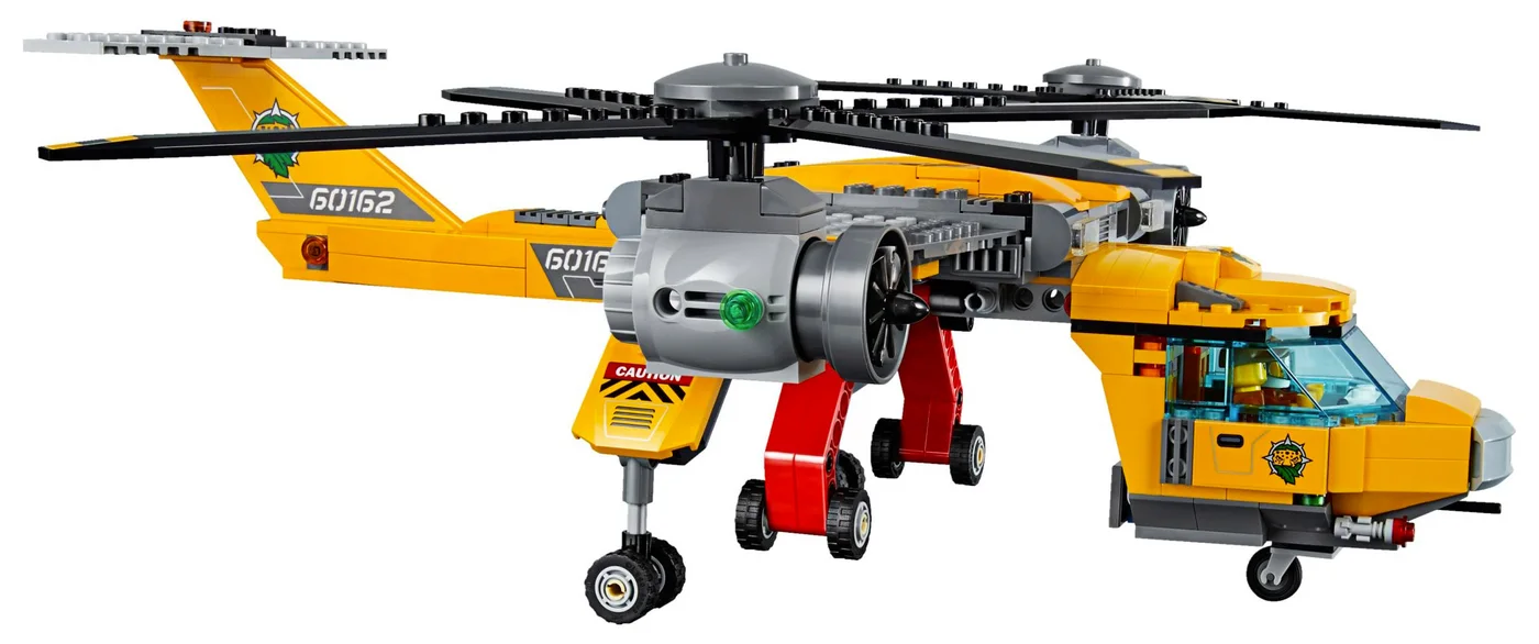 LEGO® City 60162 Elicottero lancio rifornimenti nella giungla - vue 6