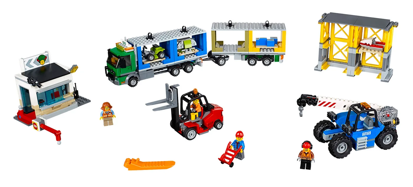 LEGO® City 60169 Terminal merci - vue 2