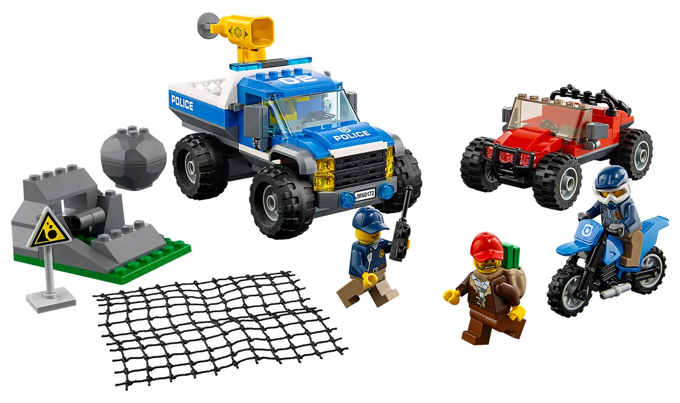 LEGO® City 60172 Inseguimento su strada sterrata - vue 2