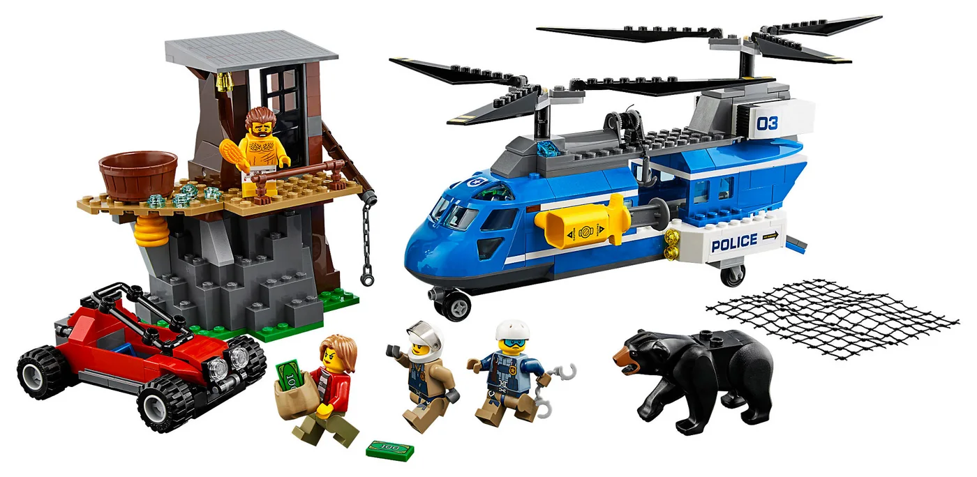 LEGO® City 60173 Arresto in montagna - vue 2