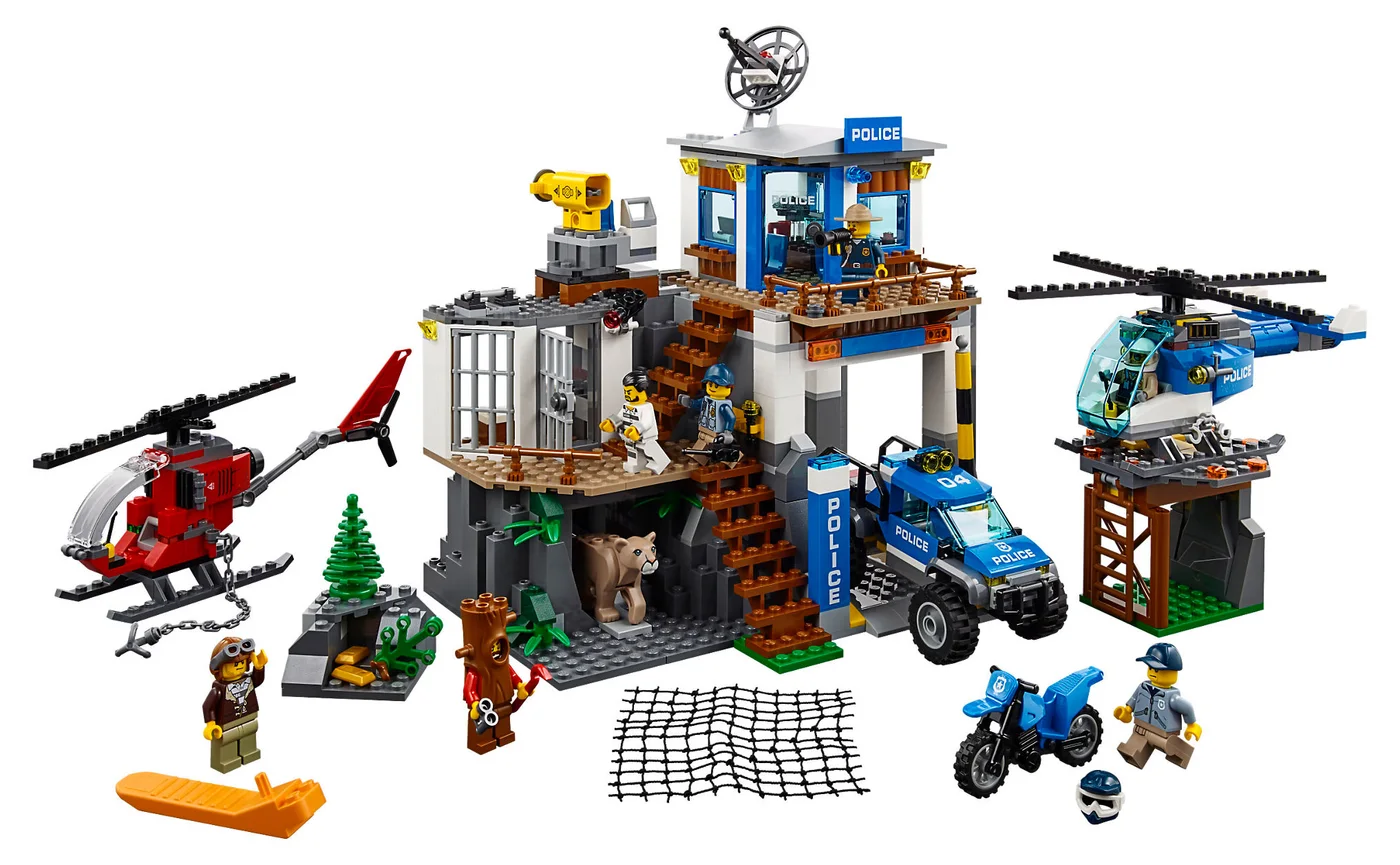 LEGO® City 60174 Quartier generale della Polizia di montagna - vue 3