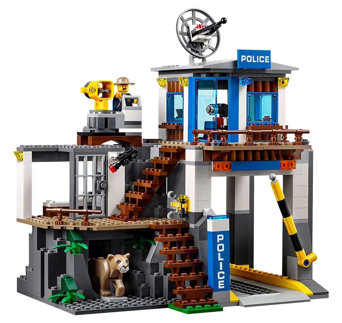 LEGO® City 60174 Quartier generale della Polizia di montagna - vue 4