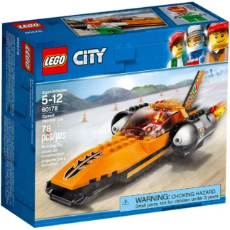LEGO® City 60178 Auto da record di velocità - immagine principale