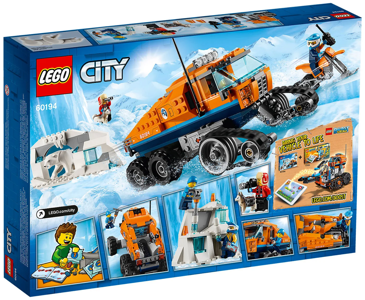 LEGO® City 60194 Gatto delle nevi artico - vue 2