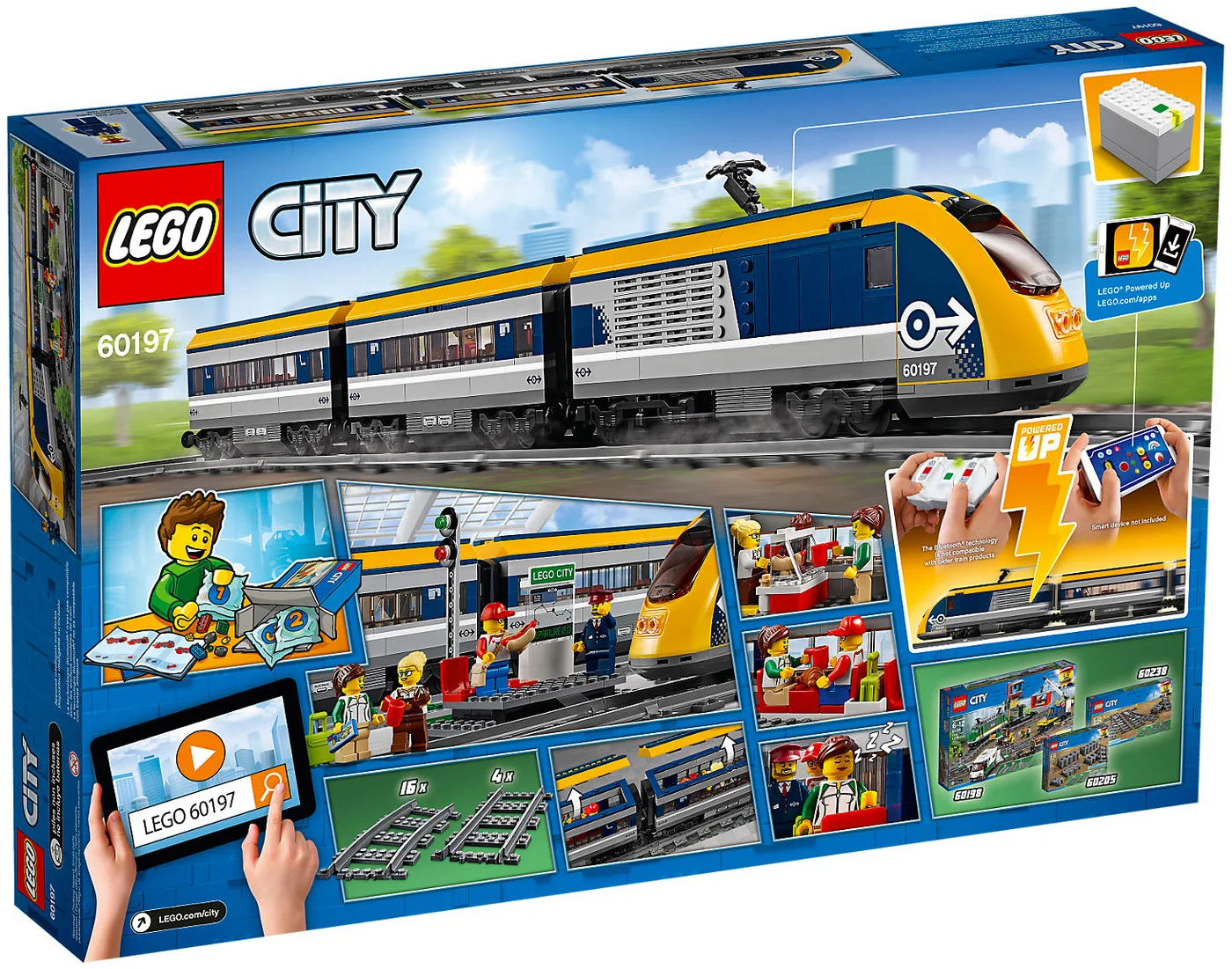 LEGO® City 60197 Treno passeggeri - vue 2