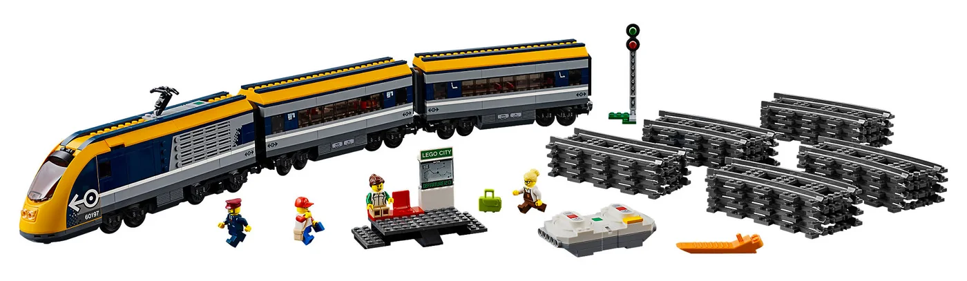LEGO® City 60197 Treno passeggeri - vue 3