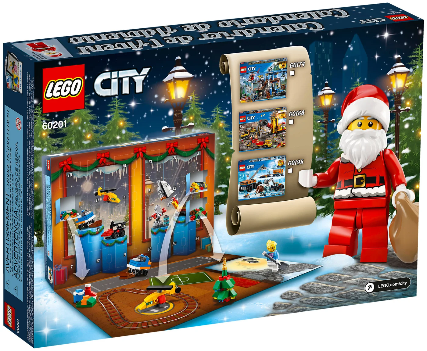 LEGO® City 60201 Calendario dell’Avvento LEGO® City - vue 2