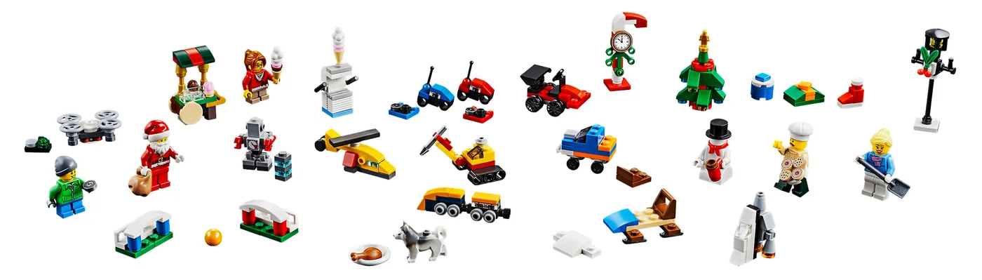 LEGO® City 60201 Calendario dell’Avvento LEGO® City - vue 3