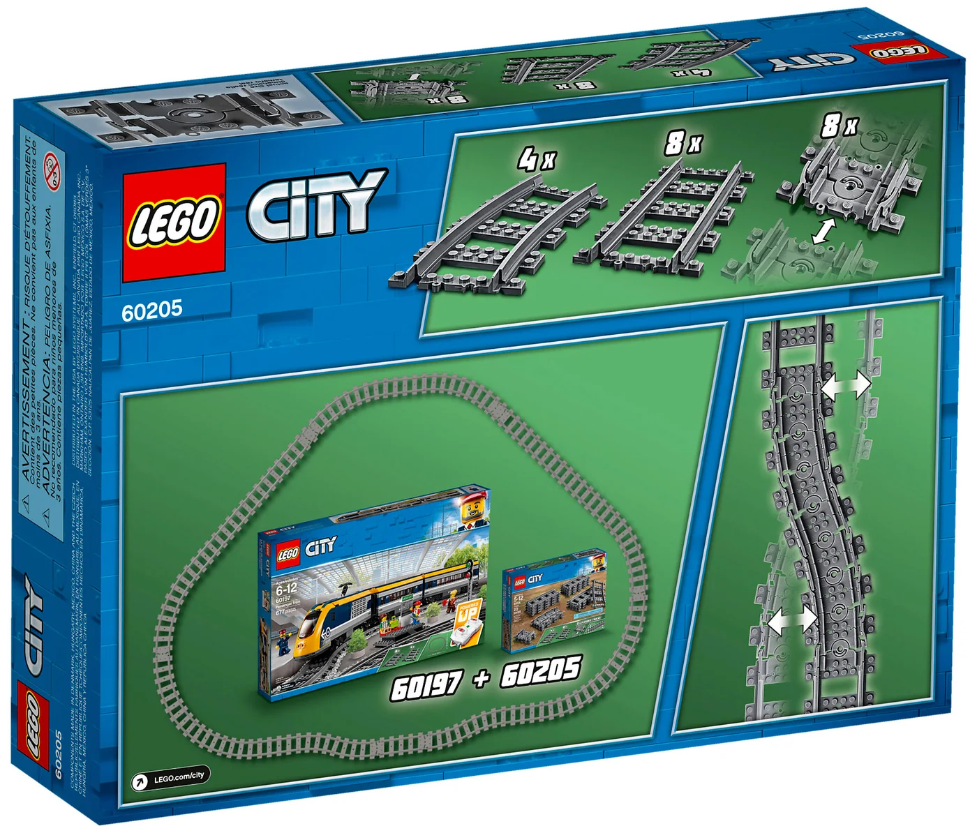 LEGO® City 60205 Binari - vue 2