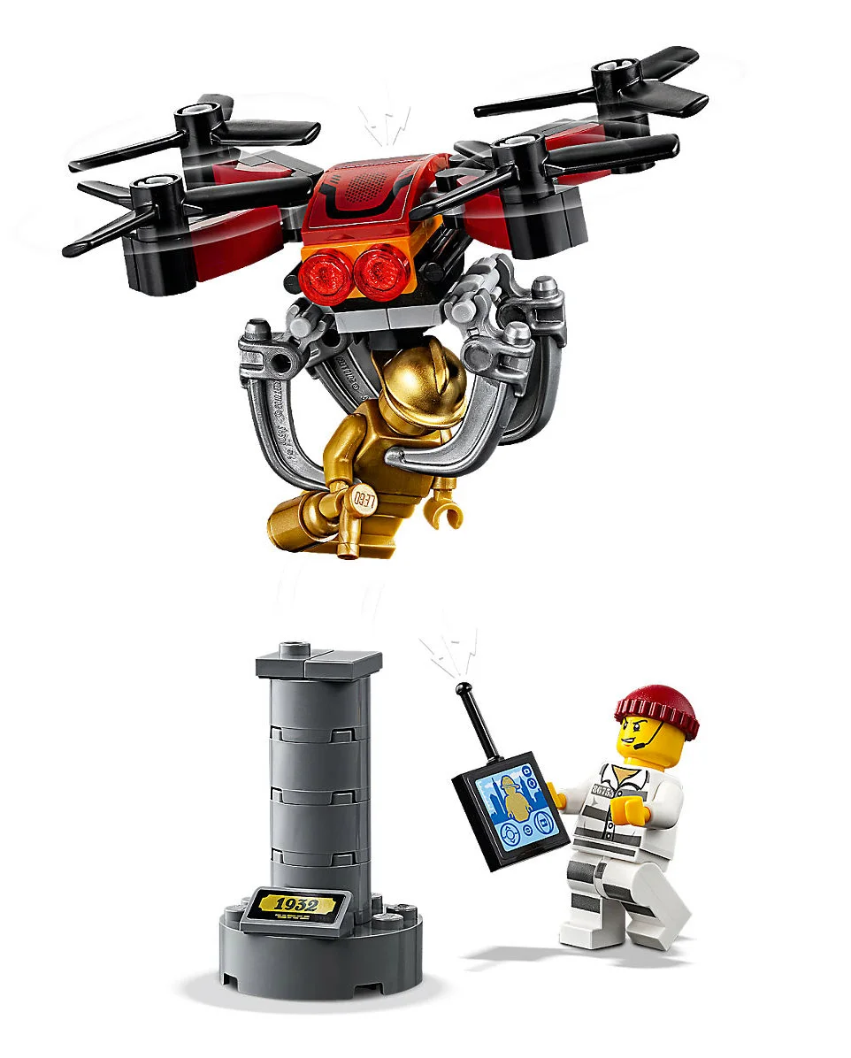 LEGO® City 60207 Polizia aerea all’inseguimento del drone - vue 4