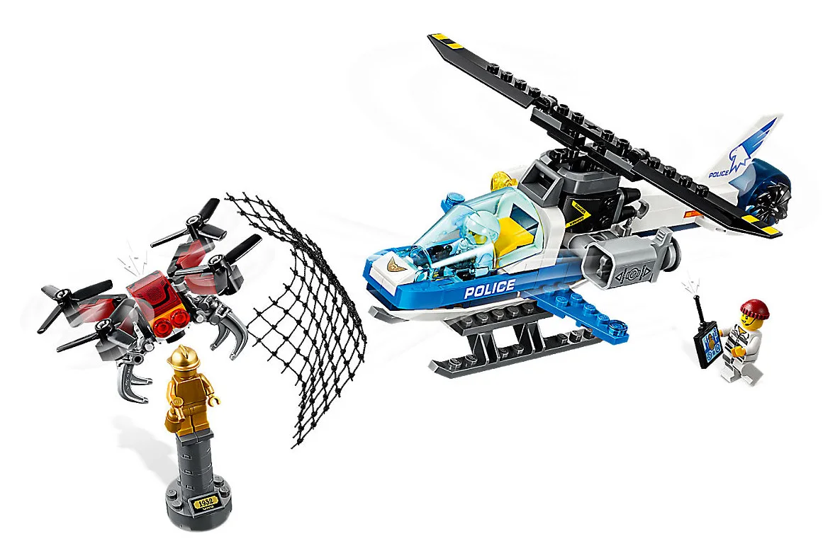 LEGO® City 60207 Polizia aerea all’inseguimento del drone - vue 5