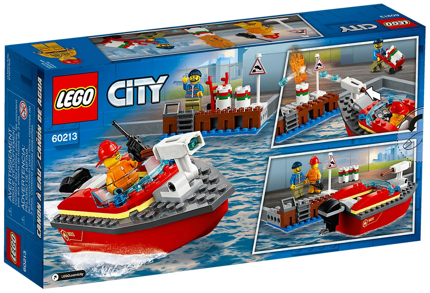 LEGO® City 60213 Incendio al porto - vue 2