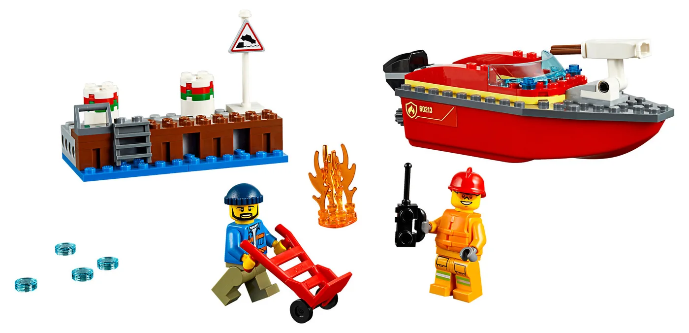 LEGO® City 60213 Incendio al porto - vue 3